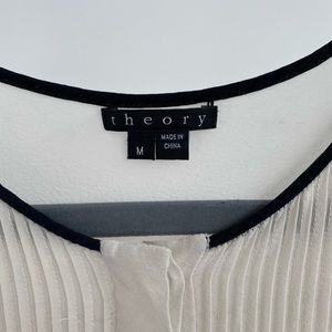 Theory Silk Sleeveless Blouse